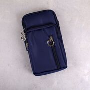 Жіноча сумка клатч, синя П3285
