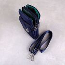 Жіноча сумка клатч, синя П3285