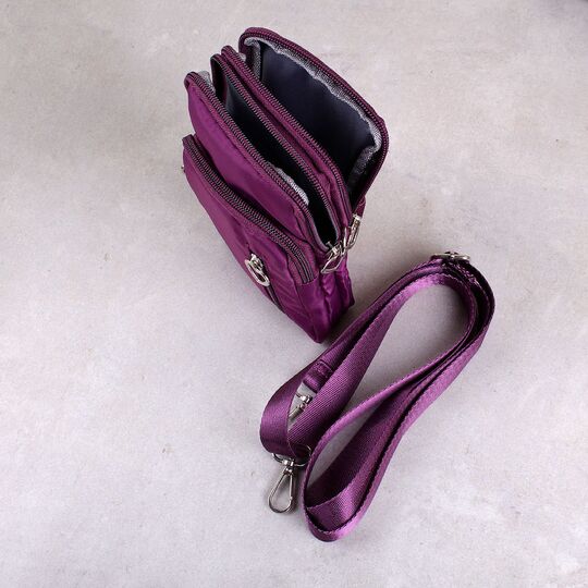 Женская сумка клатч, красная П3286