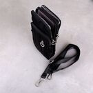 Жіноча сумка клатч, чорна П3287