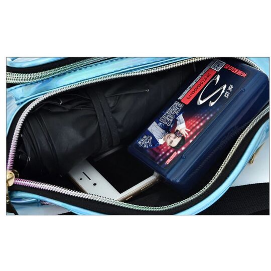 Женская поясная сумка, бананка, белая П3296