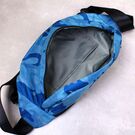 Сумка поясная, бананка, синий камуфляж П3297