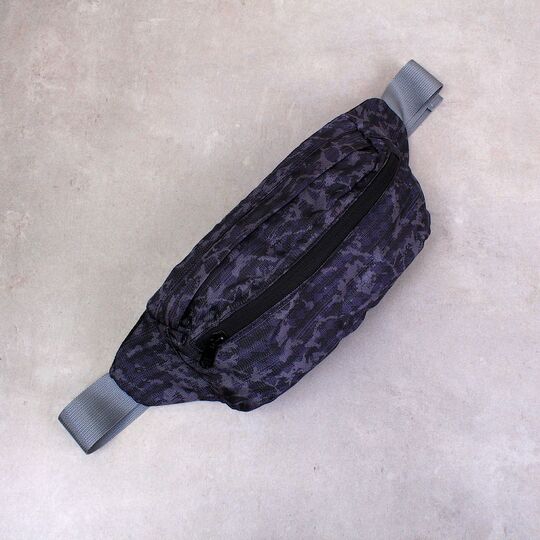 Сумка поясная, бананка, черная П3298 Сумка поясная, бананка, черная П3298