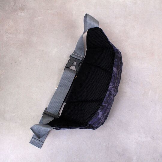 Сумка поясная, бананка, черная П3298 Сумка поясная, бананка, черная П3298