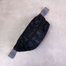 Сумка поясна, бананка, чорна П3299