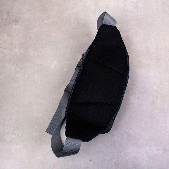 Сумка поясна, бананка, чорна П3299