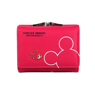 Женский кошелек "Микки Маус", розовый П3301