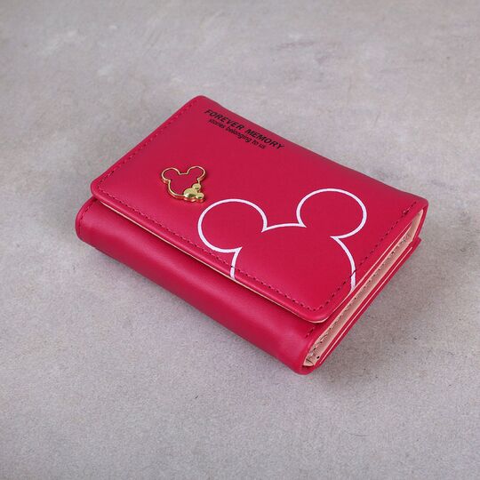 Жіночий гаманець "Міккі Маус", рожевий П3301