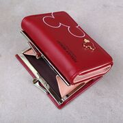 Жіночий гаманець "Міккі Маус", червоний П3302