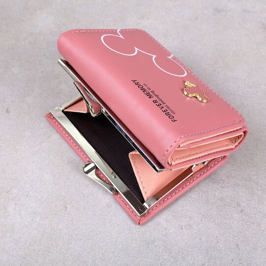 Жіночий гаманець "Міккі Маус", рожевий П3303