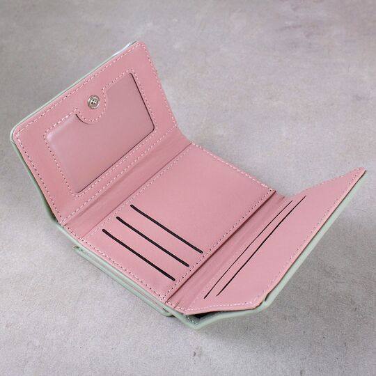 Женский кошелек "Микки Маус", зеленый П3304