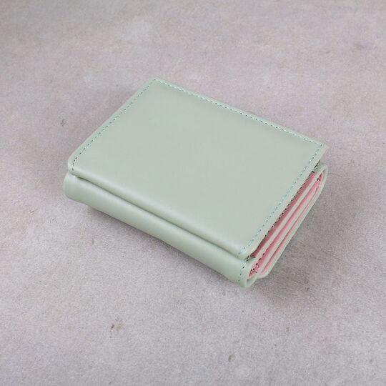 Женский кошелек "Микки Маус", зеленый П3304