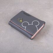 Женский кошелек "Микки Маус", серый П3305