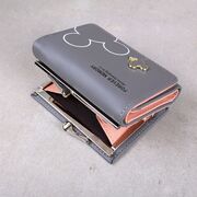 Жіночий гаманець "Міккі Маус", сірий П3305