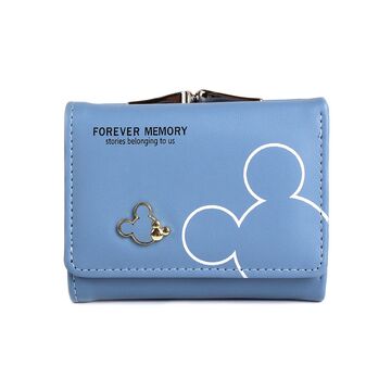 Жіночий гаманець "Міккі Маус", блакитний П3306