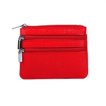 Міні гаманець, червоний П3312