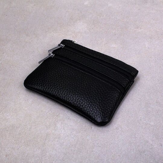 Мини кошелек, черный П3317