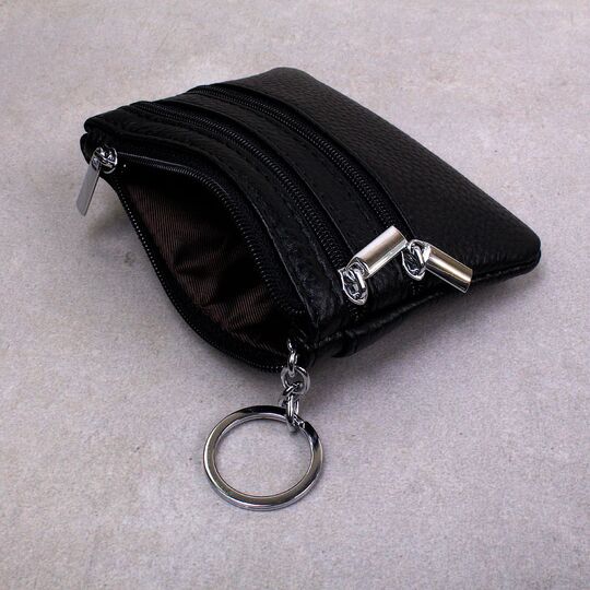 Мини кошелек, черный П3317