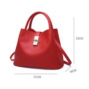 Жіноча сумка, червона П0234
