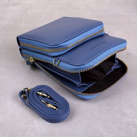 Женская сумка клатч "Baellerry", синяя П3336