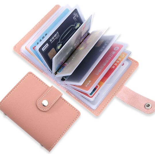 Візитниця, блакитная П3344