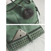 Жіноча сумка, зелена - П0236