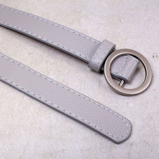Женский ремень, серый П3351