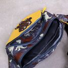 Дитяча сумка поясна, бананка, "Динозавр", П3358