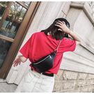 Жіноча сумка, бананка "FUNMARDI", чорна П3365