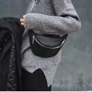 Жіноча сумка, бананка "FUNMARDI", чорна П3365