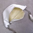 Жіноча сумка, бананка "FUNMARDI", біла П3366