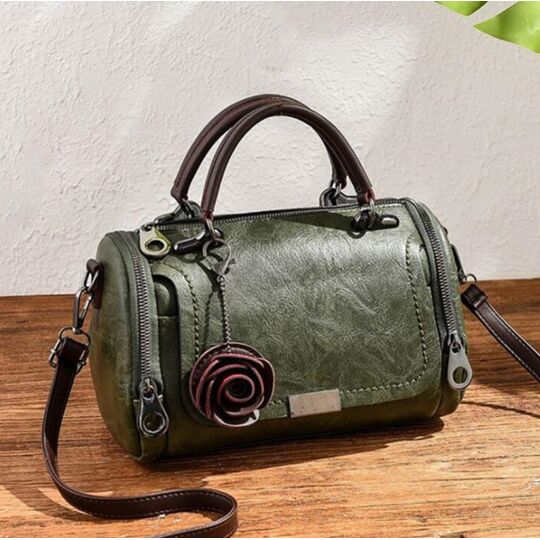 Женская сумка, зеленая П3369