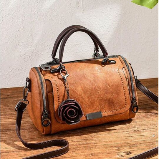 Женская сумка, коричневая П3371