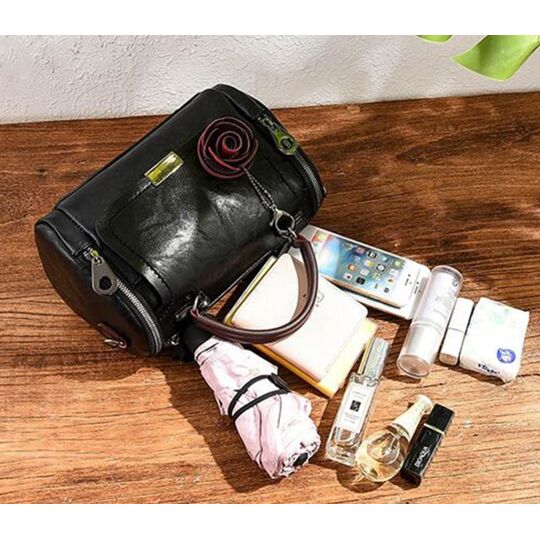 Жіноча сумка, чорна П3372