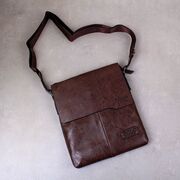 Мужская сумка VICUNA POLO, коричневая П0239