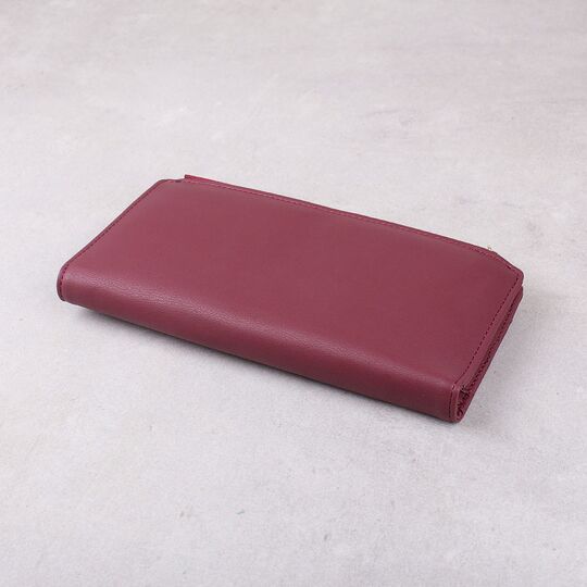 Жіночий гаманець "WEICHEN", червоний П3382