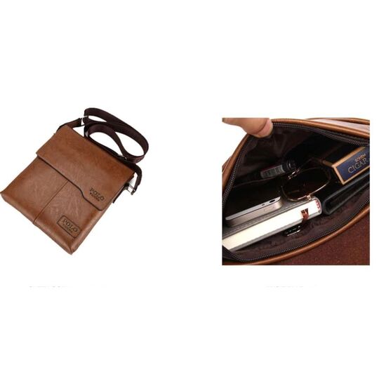 Мужская сумка VICUNA POLO, черная П0240