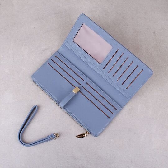 Жіночий гаманець "WEICHEN", синій П3385