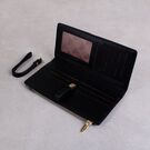 Жіночий гаманець "WEICHEN", чорний П3386