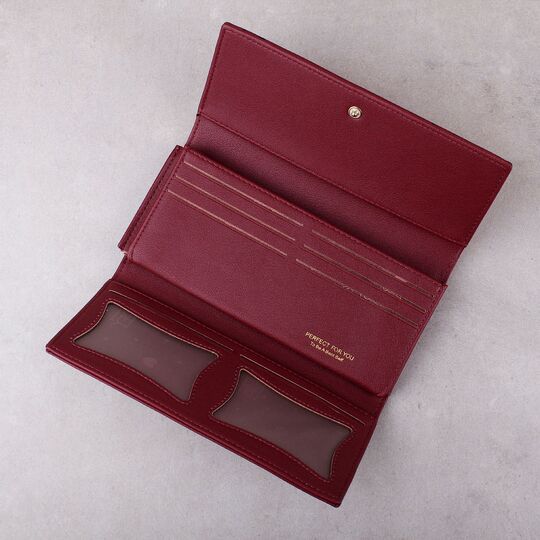 Жіночий гаманець "WEICHEN", червоний П3387