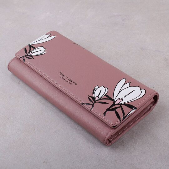 Жіночий гаманець "WEICHEN", рожевий П3388