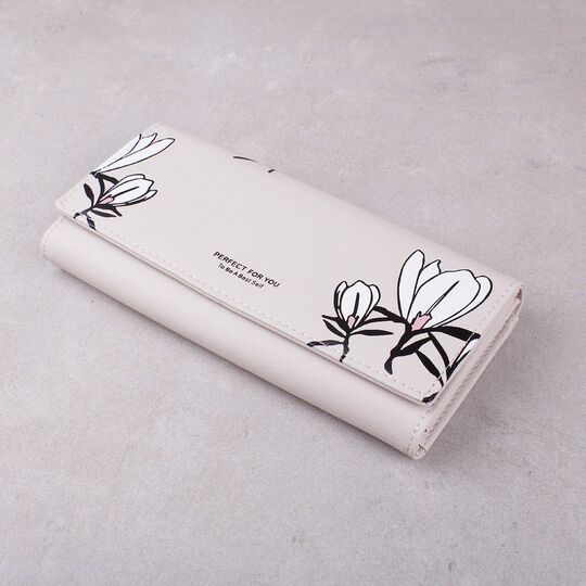 Жіночий гаманець "WEICHEN", білий П3389