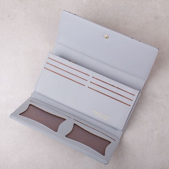 Жіночий гаманець "WEICHEN", блакитний П3390