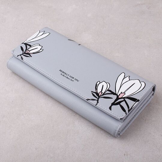 Жіночий гаманець "WEICHEN", блакитний П3390