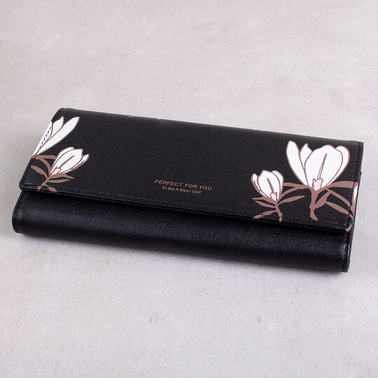 Женский кошелек "WEICHEN", черный П3391