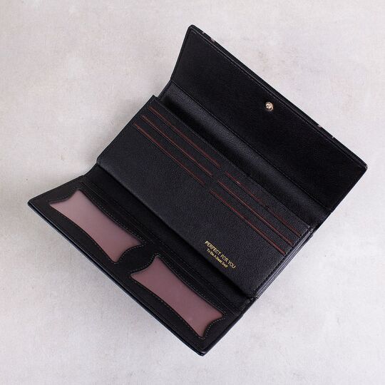 Женский кошелек "WEICHEN", черный П3391