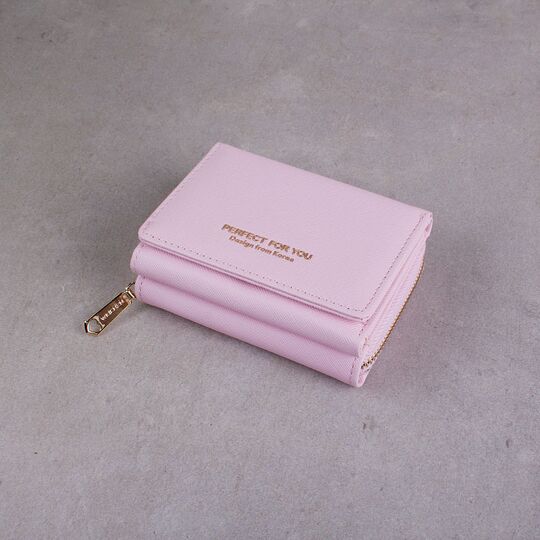 Женский кошелек "WEICHEN", розовый П3393