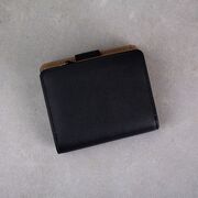 Женский кошелек, черный П0241