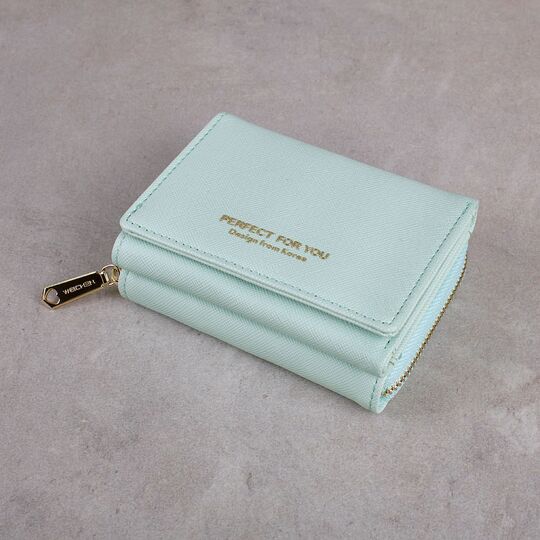 Женский кошелек "WEICHEN", зеленый П3394