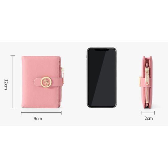 Жіночий гаманець "WEICHEN", червоний П3400